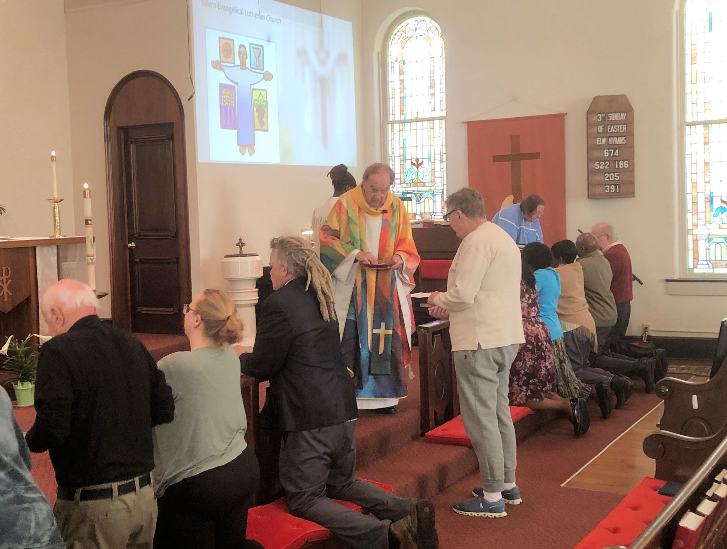 Pastor Bonnie's final service at Salem